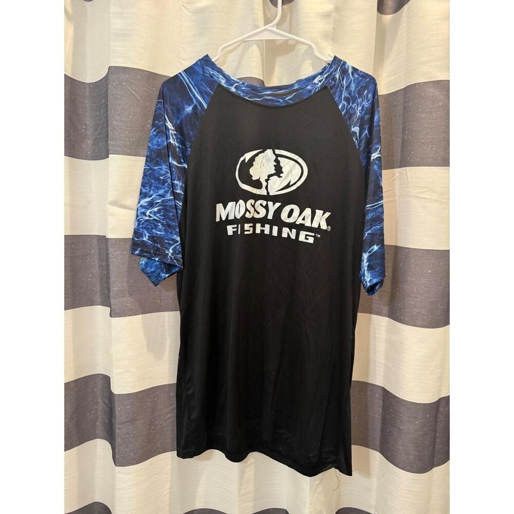 Unbranded Men's Black and Blue T-shirt